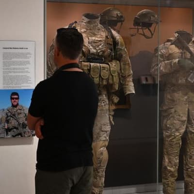 Afghan war crimes report on frontline of new display