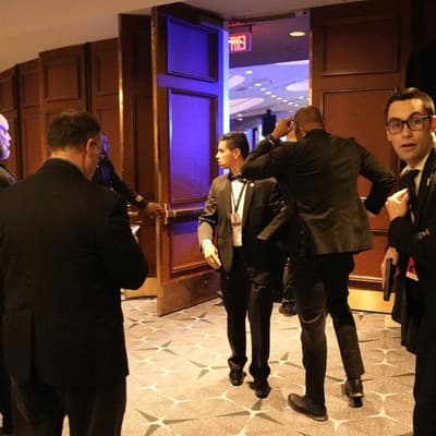 Video released of correspondents' dinner shooting