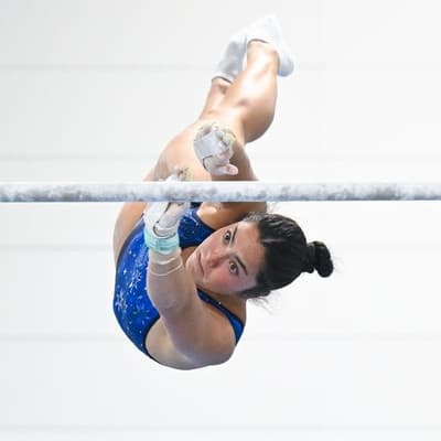 Nothing to prove for gymnast Godwin in Glasgow comeback