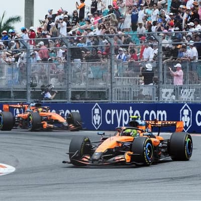 McLaren rule Miami sprint but Piastri woe in qualifying