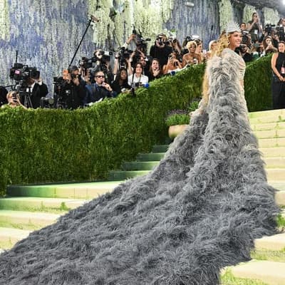Stars stun as fashion becomes art at Met Gala