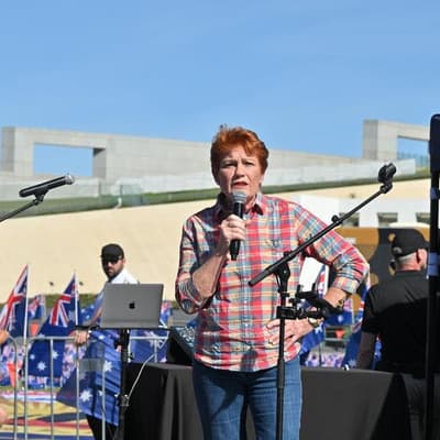 Pauline Hanson is considering a shock political move