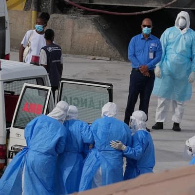 Hantavirus-hit cruise ship evacuates three passengers