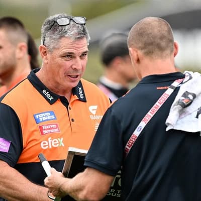 'That's what we explore': Giants coach on name change