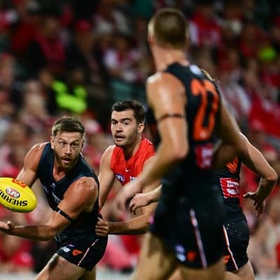 Giants 'contest beast' fired up for Bombers reunion