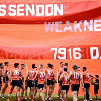 Bombers swipe at 'desperate' Giants in whiteboard saga