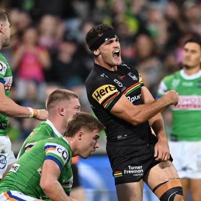 Cleary delivers lesson as Panthers overcome Raiders