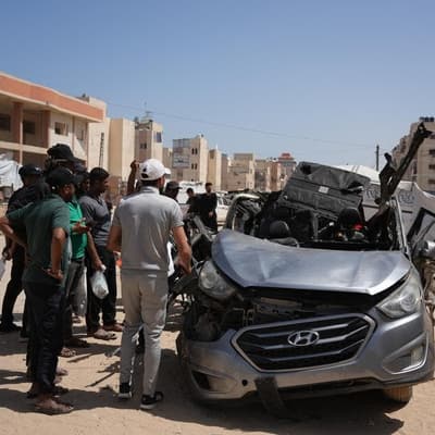 Israeli strikes kill three in Gaza Strip, medics say