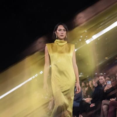 Fashion Week is drawing the well-dressed, rain or shine