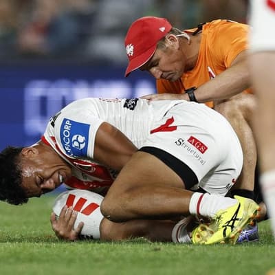 'Scary': Dragons winger felt like legs stopped working