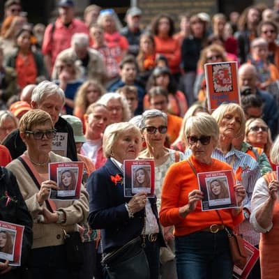 'Enough is enough': rally in memory of dead teen