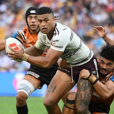 Holy Haumole: Manly forward runs riot in Blues trial