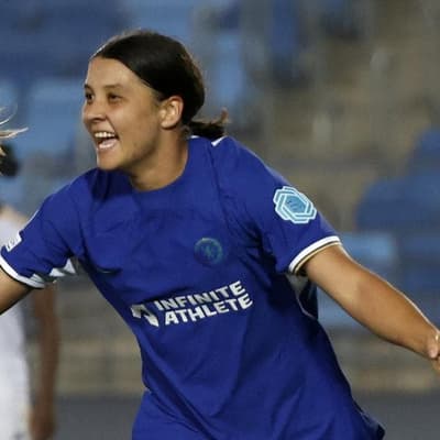 Sam Kerr leaves Chelsea with record-equalling goal