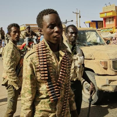 Dozens killed in drone strike on Sudan market