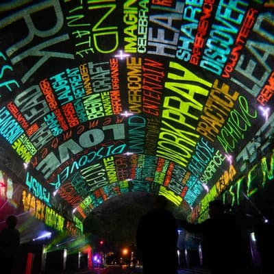 Bold promises as Vivid festival lights up the sky