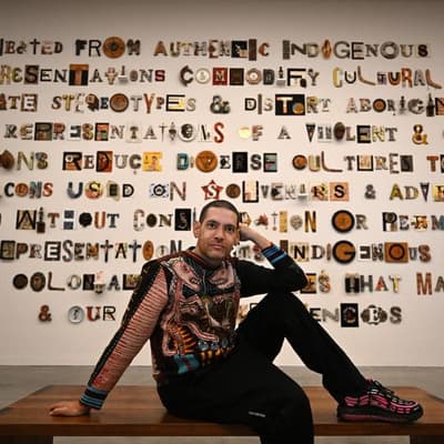 Noted Indigenous artist is takin' out the kitsch