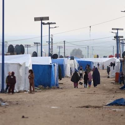 Second 'ISIS bride' group leaves Syrian refugee camp