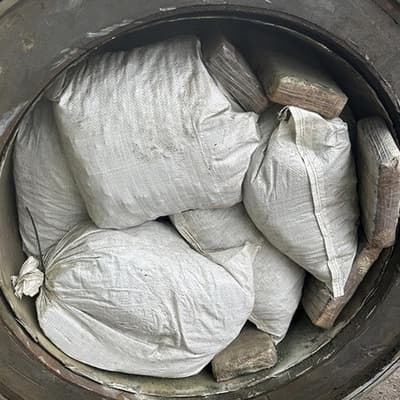 Mystery as massive drug haul found hidden in machinery