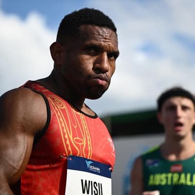 PNG sprinter Pais Wisil dreaming big ahead of Glasgow