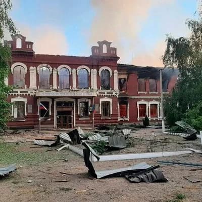 Ukraine drone attack on Luhansk dorm kills six: Russia