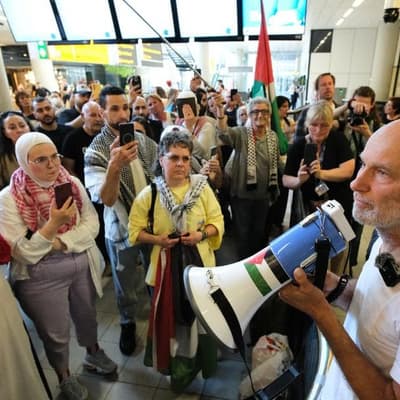 Freed Gazan flotilla activists allege Israeli abuse