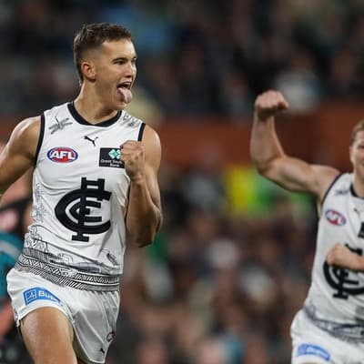 Captain Cripps stars as Carlton thump Port Adelaide