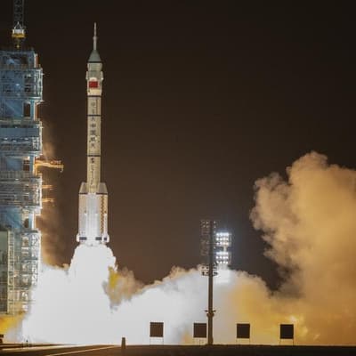 Astronauts reach China's Tiangong space station