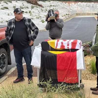 'Very special to us': stockman's final journey home