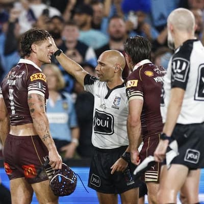Ponga dodges ban for send-off that shook Origin