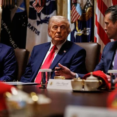US and Iran trade strikes as Trump denies Hormuz deal