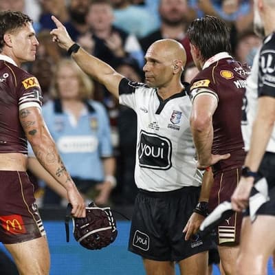 'No apology': NRL backs referee Klein's send-off call