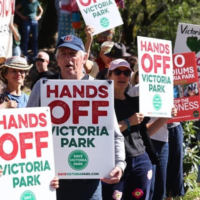Last-ditch push to save park slated for Olympic arena