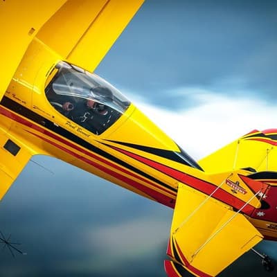 Flight of fancy as top pilot flips through the sky