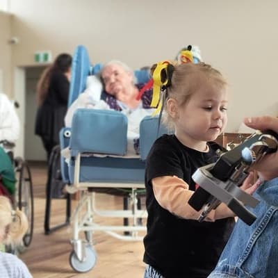 'Beautiful experience': Elders, kids share special joy
