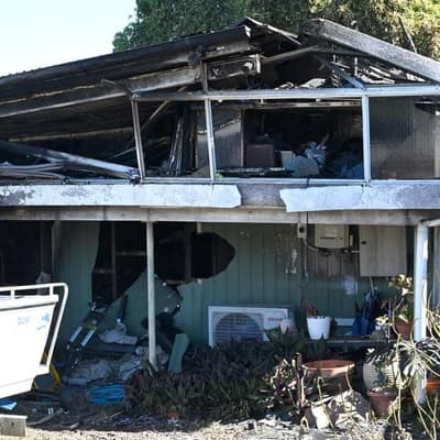 'We just got out': slain teen's family reveal fire hell