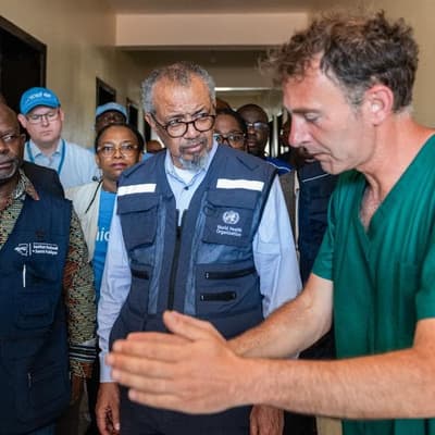WHO boss wraps up 'challenging' trip to Ebola-hit Congo