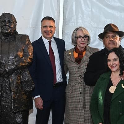 Art symbolises Indigenous leader's steely resolve