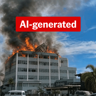Fake fire images stoke riot fears in Solomon Islands