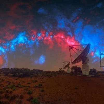 Mapping forces with help from galaxies far, far away