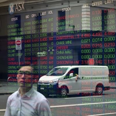 Investors flee to safety as business confidence wanes