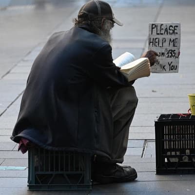 Shifted, not solved: rough sleeping soars in regions