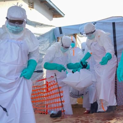 Ebola cases hit 389 in DR Congo, including 63 deaths