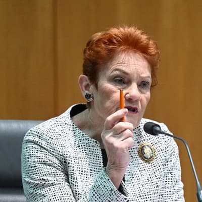 Hanson's four-word advice as 'sexist' premier ad panned