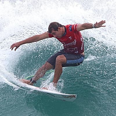 Aussie 'spewing' but 'stoked' as he makes quarter-final
