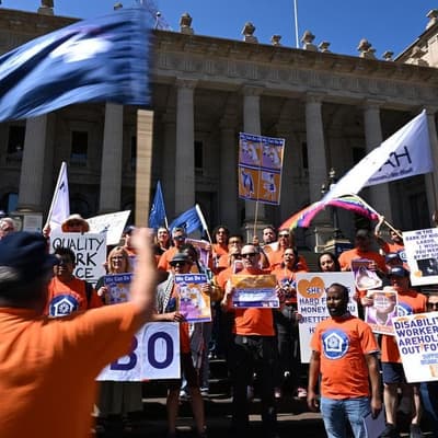 'Historic': disability workers push for massive raise