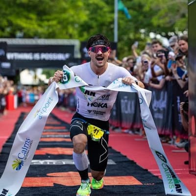 Thompson, Slater score breakthrough Ironman tri wins