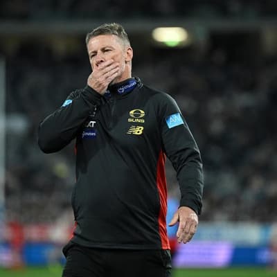'Horrible loser': contrite Hardwick put on AFL notice