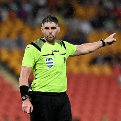 Aussie World Cup referee in storm over hand gesture