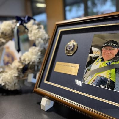 'Kind, devoted': fallen officer remembered one year on