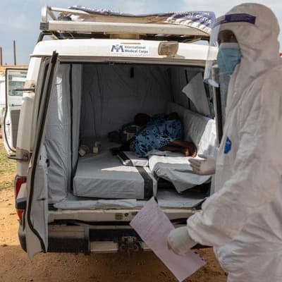 Group 'remove' woman, child from DR Congo Ebola clinic